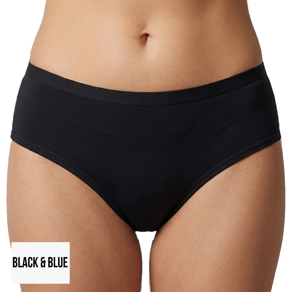 BLACK & BLUE - Women's Boy Short