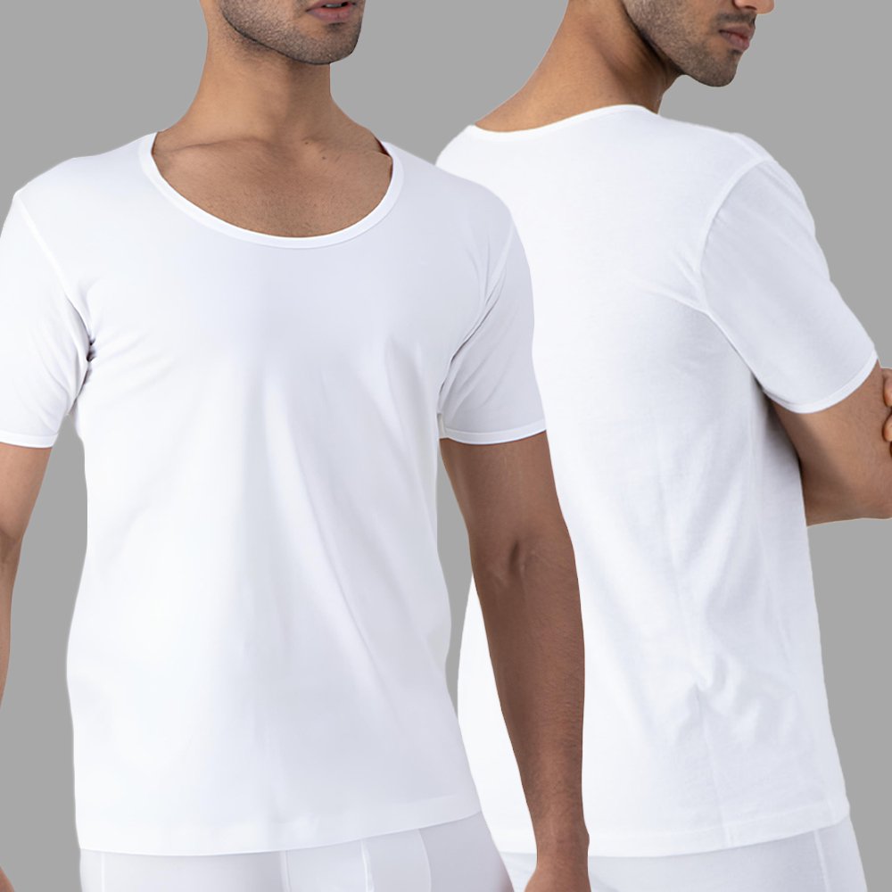 VYAYA - Men’s Vest Crew Neck With Sleeves