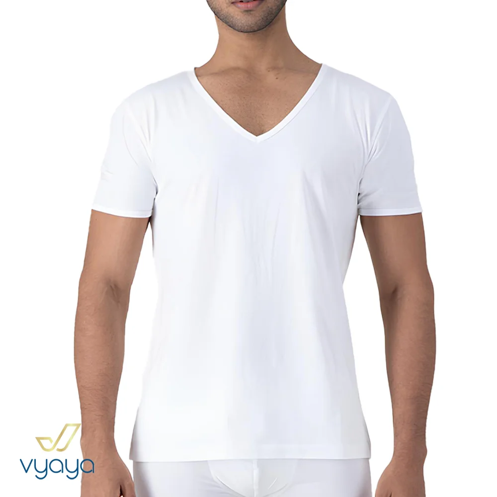 VYAYA - Men’s Vest V - Neck With Sleeves